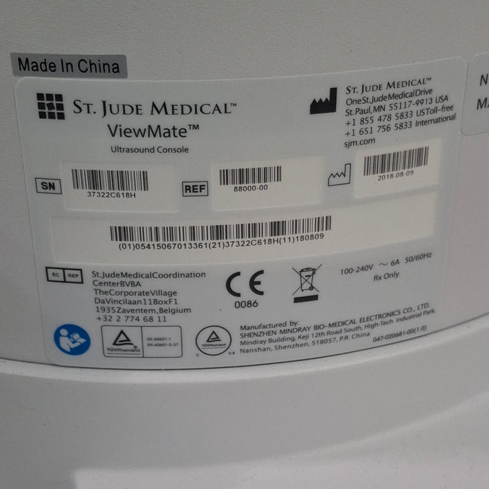 St. Jude Medical, Inc. St. Jude Medical, Inc. ViewMate Diagnostic Ultrasound Ultrasound reLink Medical