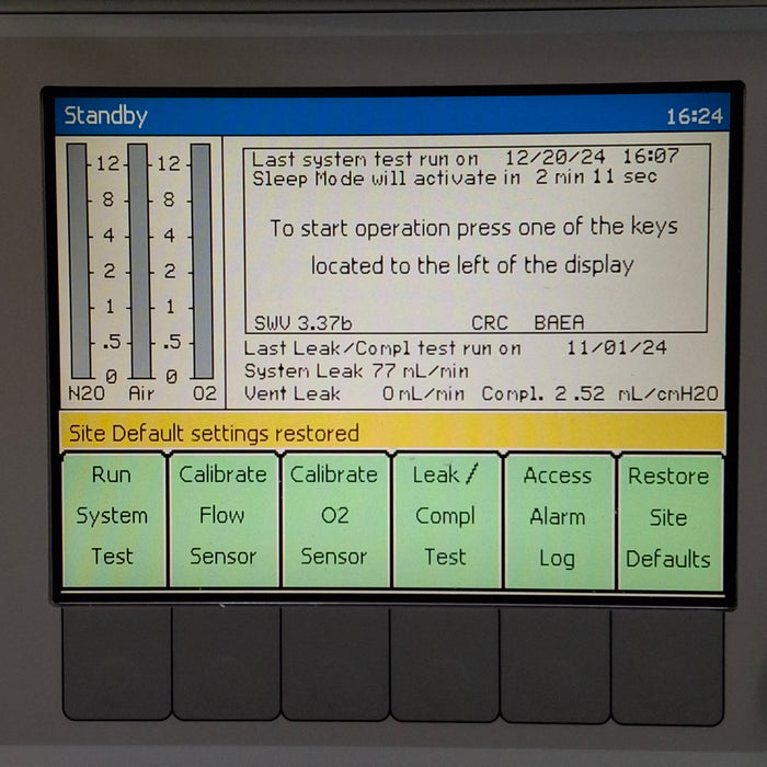 Draeger Medical Fabius GS Premium Anesthesia Machine