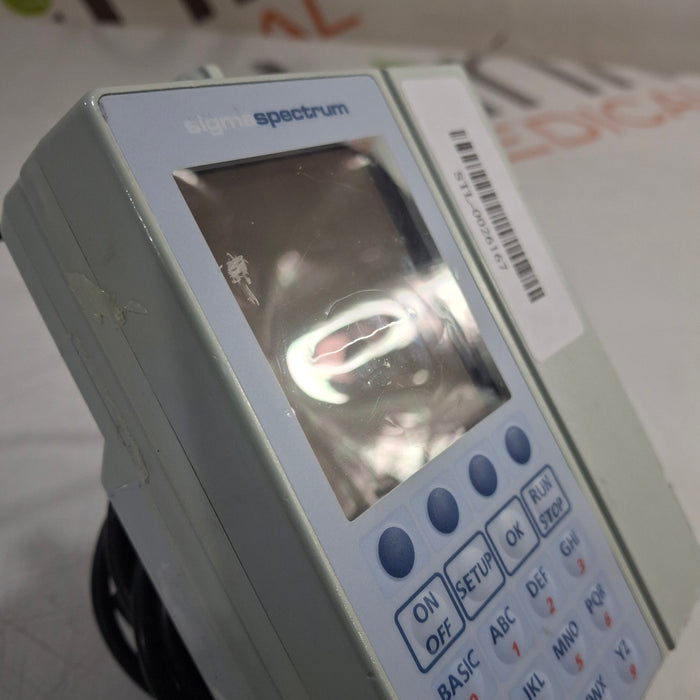 Baxter Sigma Spectrum 6.02.07 with B/G Battery Infusion Pump