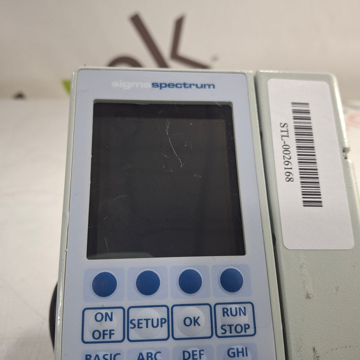 Baxter Sigma Spectrum 6.02.07 with B/G Battery Infusion Pump