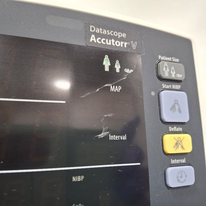 Mindray Datascope Accutorr V Vital Signs Monitor