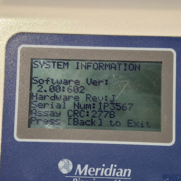 Meridian Bioscience Inc Meridian Bioscience Inc Illumipro-10 Microplate Reader Research Lab reLink Medical
