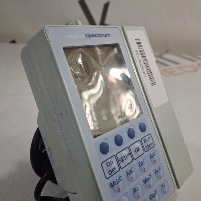 Baxter Sigma Spectrum 6.02.07 with B/G Battery Infusion Pump