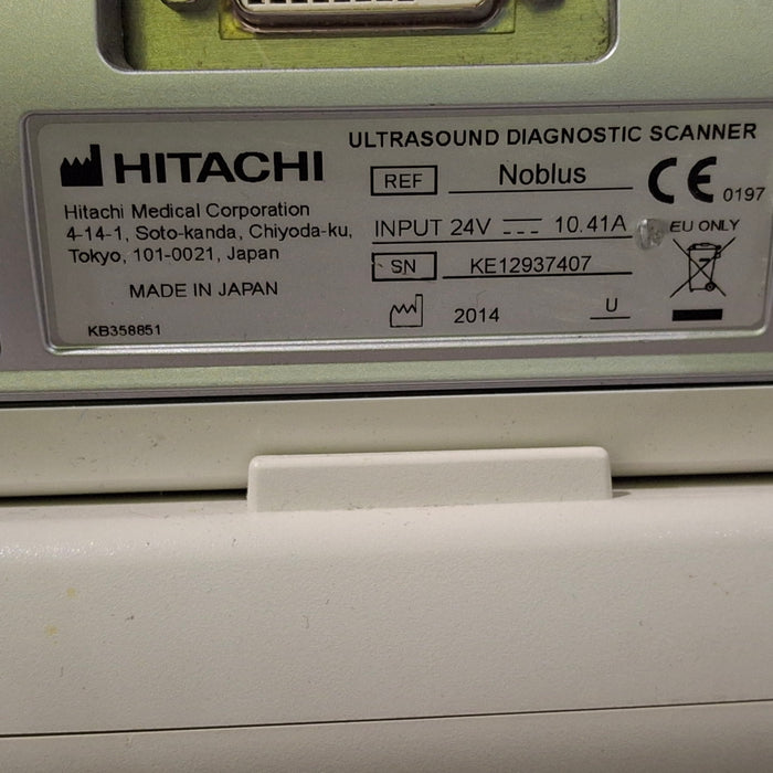 Hitachi Hitachi Noblus Ultrasound Ultrasound reLink Medical