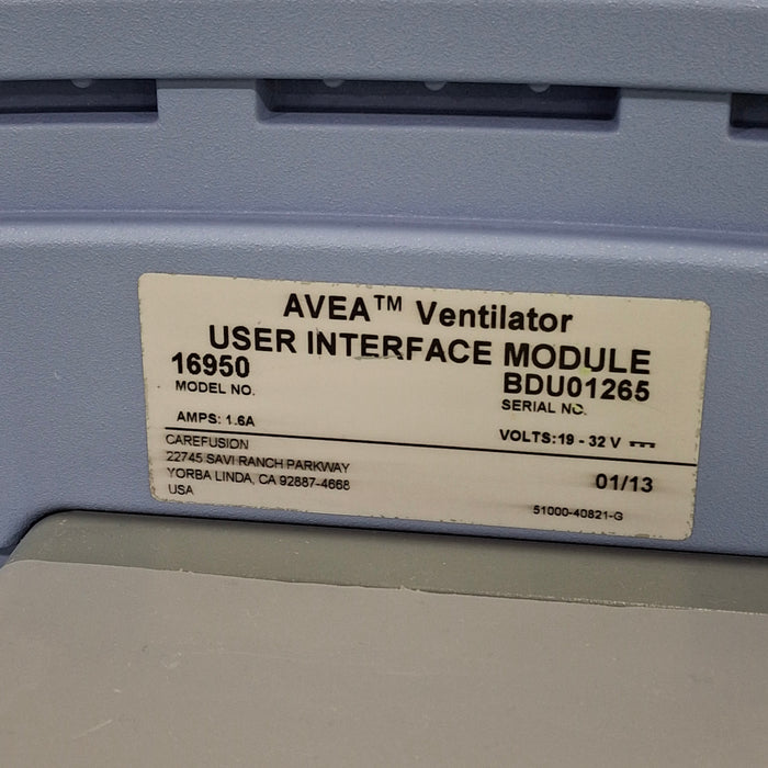 CareFusion CareFusion Avea Ventilator Respiratory reLink Medical