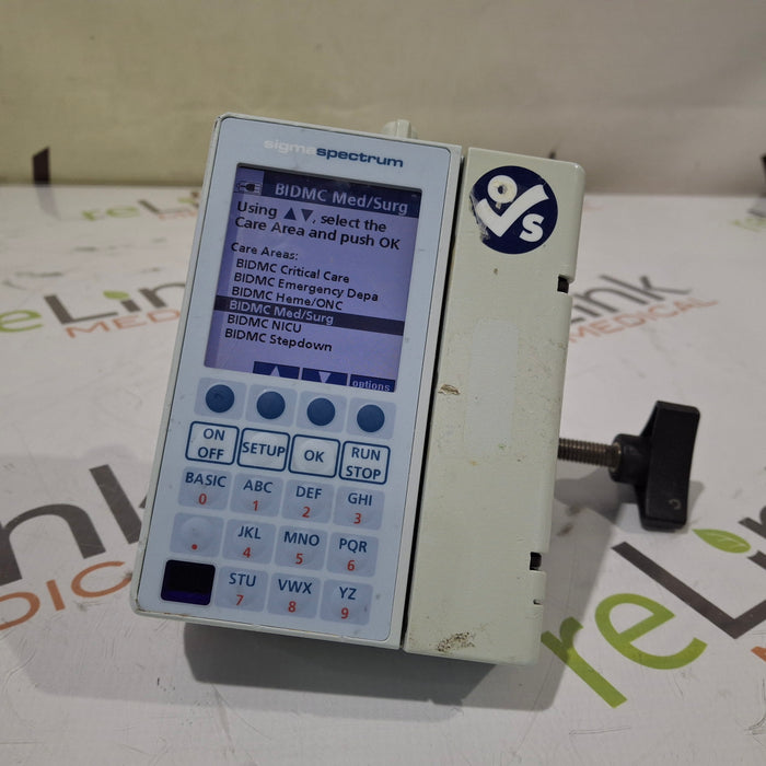 Baxter Sigma Spectrum 6.05.13 with B/G Battery Infusion Pump