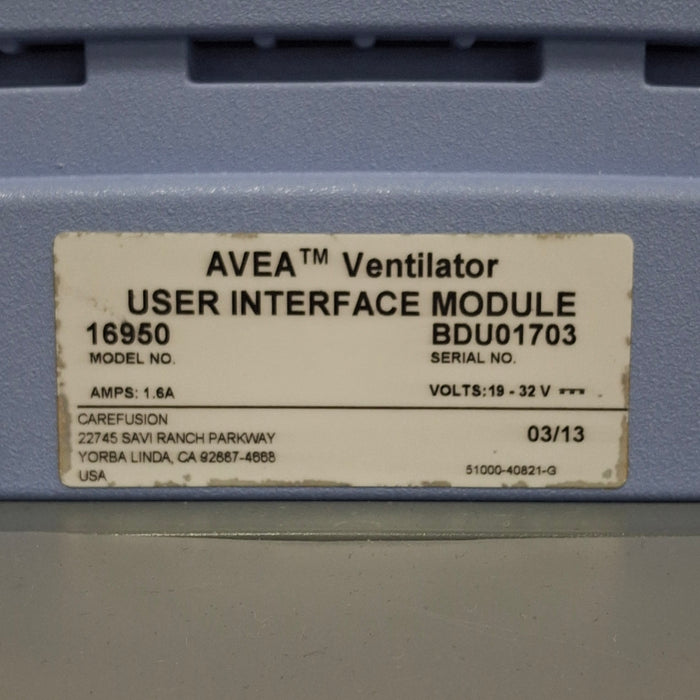 CareFusion Avea Ventilator