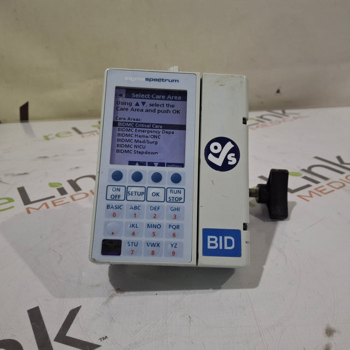 Baxter Sigma Spectrum 6.05.13 with B/G Battery Infusion Pump