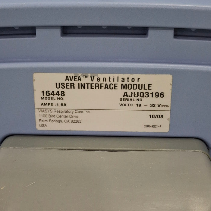 CareFusion CareFusion Avea Ventilator Respiratory reLink Medical