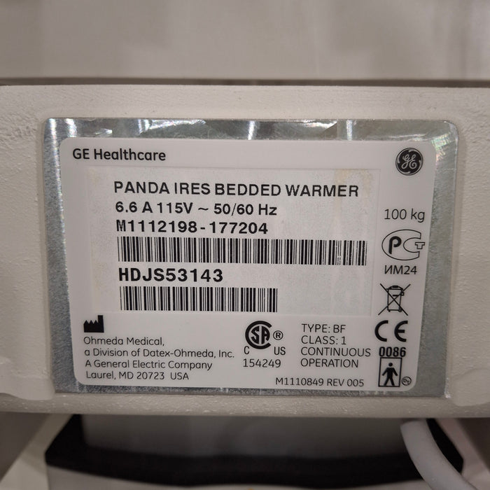 GE Healthcare Panda IRES Infant Warmer