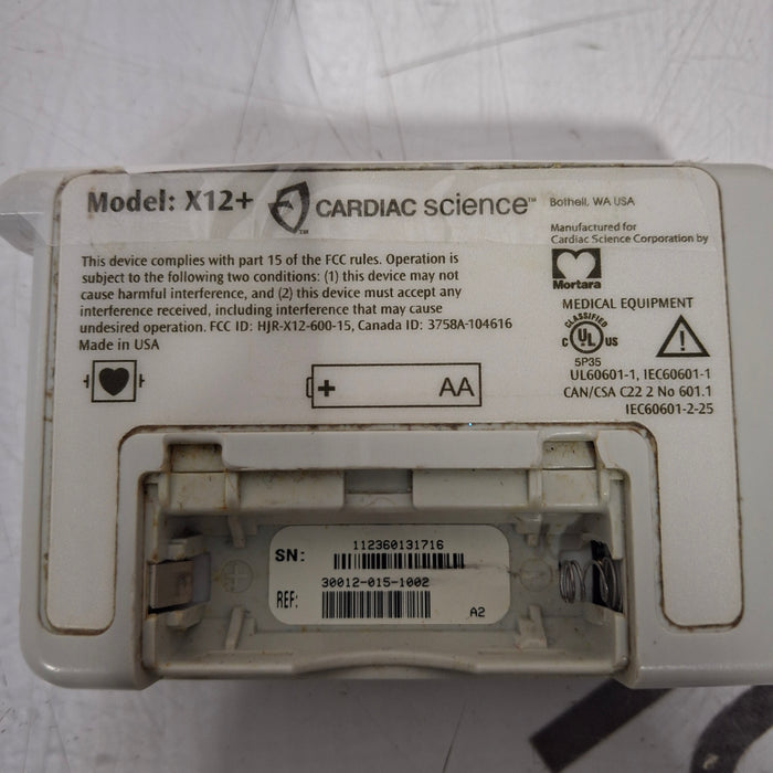 Cardiac Science X12+ Telemetry Transmitter