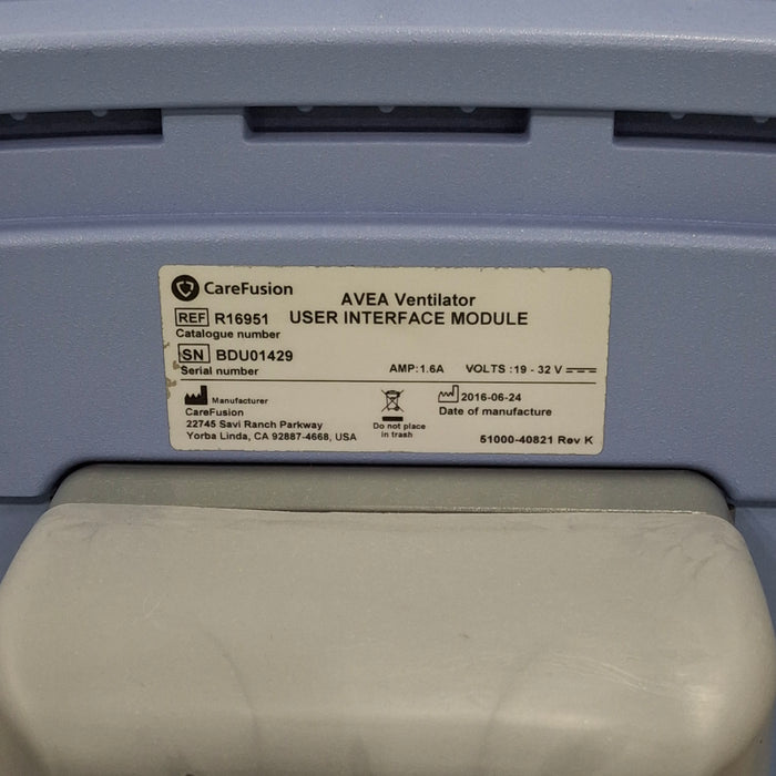 CareFusion CareFusion Avea Ventilator Respiratory reLink Medical