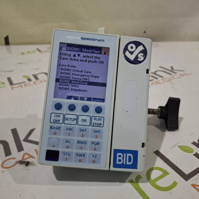 Baxter Sigma Spectrum 6.05.13 with B/G Battery Infusion Pump