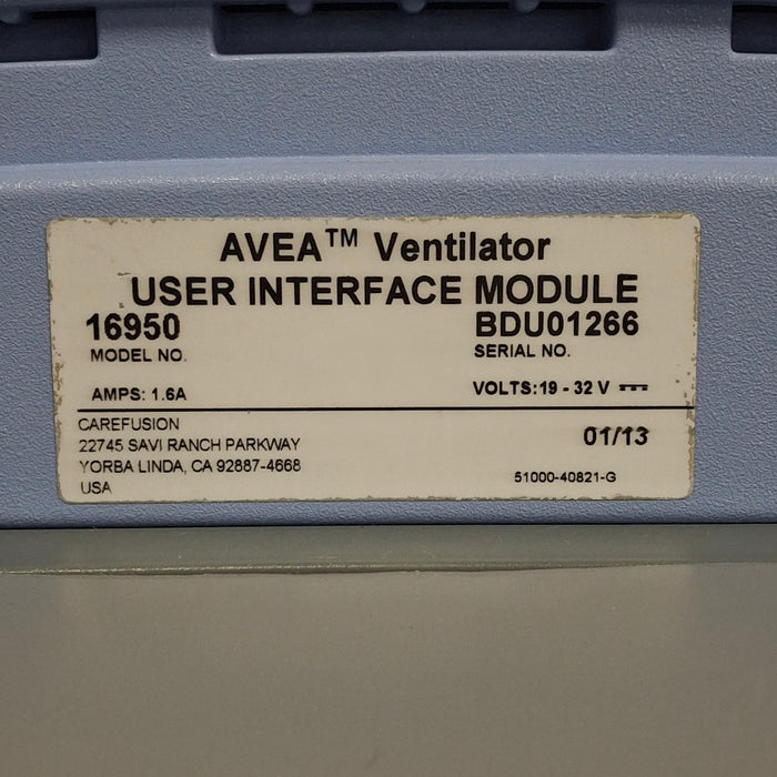 CareFusion CareFusion Avea Ventilator Respiratory reLink Medical