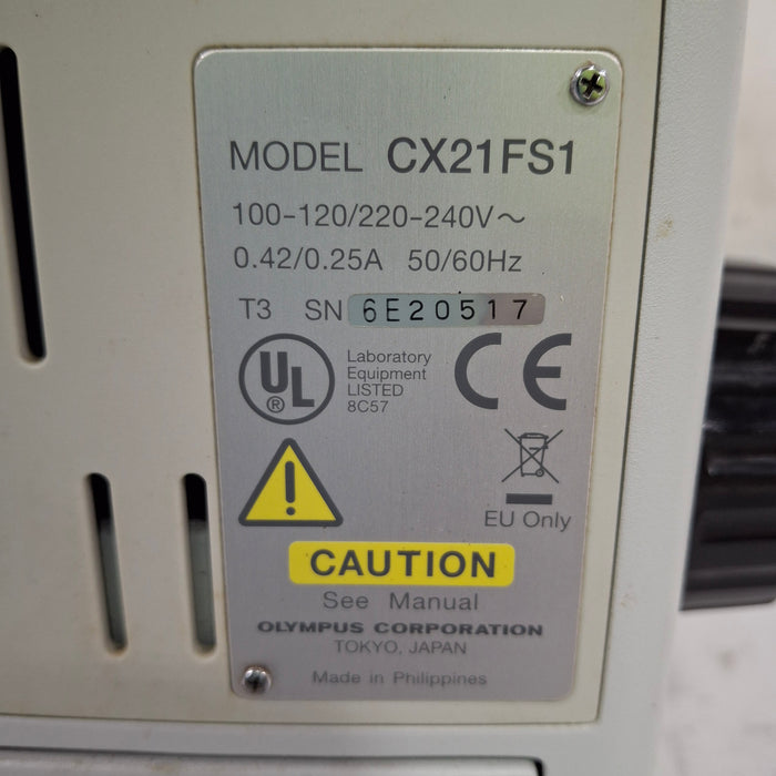 Olympus CX21 Binocular Microscope