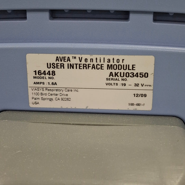 CareFusion CareFusion Avea Ventilator Respiratory reLink Medical