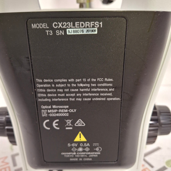 Olympus CX23 LED Microscope