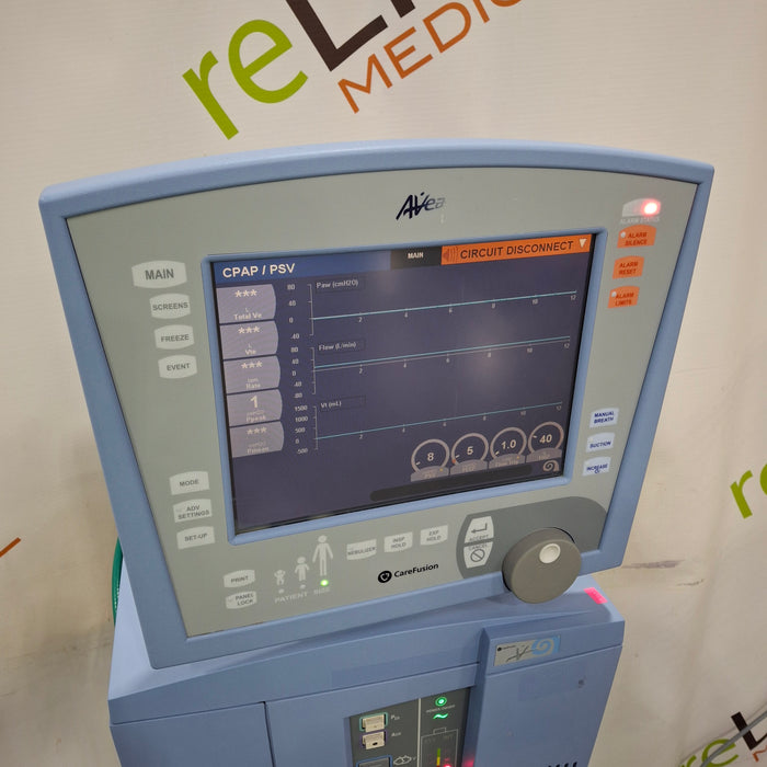CareFusion CareFusion Avea Ventilator Respiratory reLink Medical