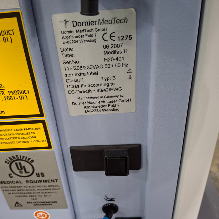 Dornier Medical Systems Medilas H20 Laser