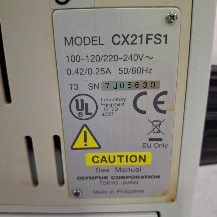 Olympus CX21 Binocular Microscope