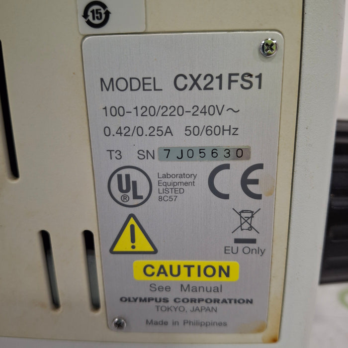 Olympus CX21 Binocular Microscope