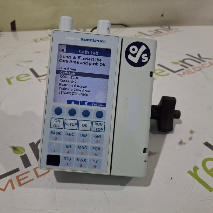 Baxter Sigma Spectrum 6.05.13 with A/B/G/N Battery Infusion Pump