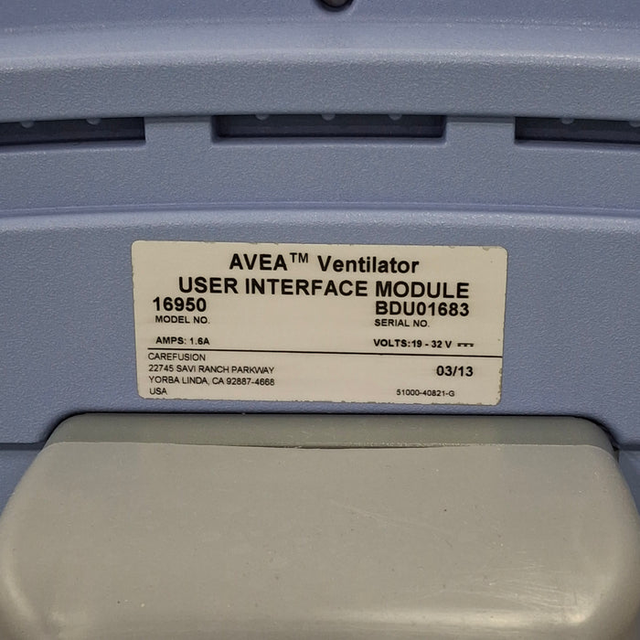 CareFusion CareFusion Avea Ventilator Respiratory reLink Medical