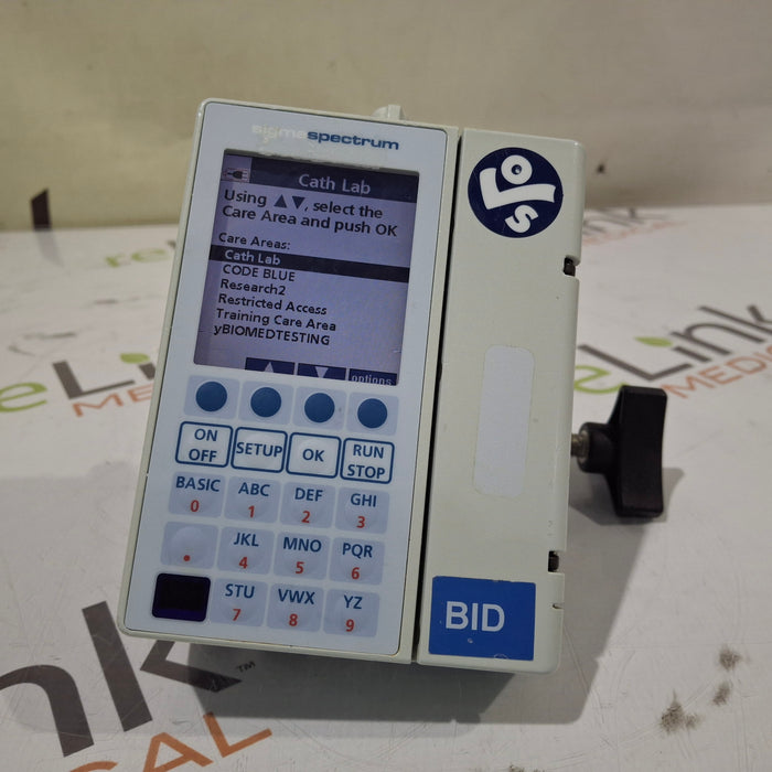 Baxter Sigma Spectrum 6.05.13 with B/G Battery Infusion Pump