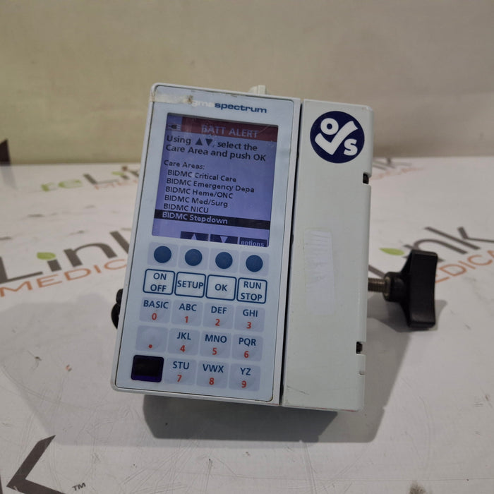 Baxter Sigma Spectrum 6.05.13 with B/G Battery Infusion Pump