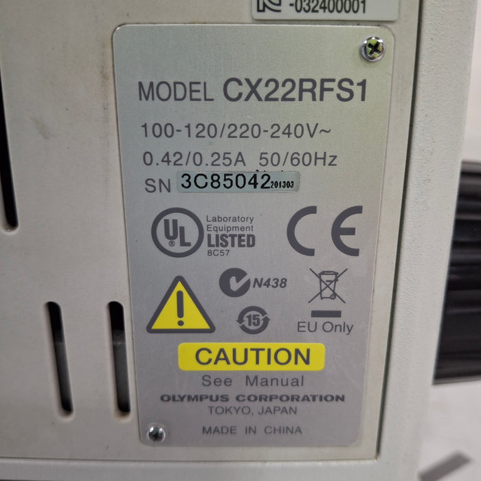 Olympus CX22 Binocular Microscope