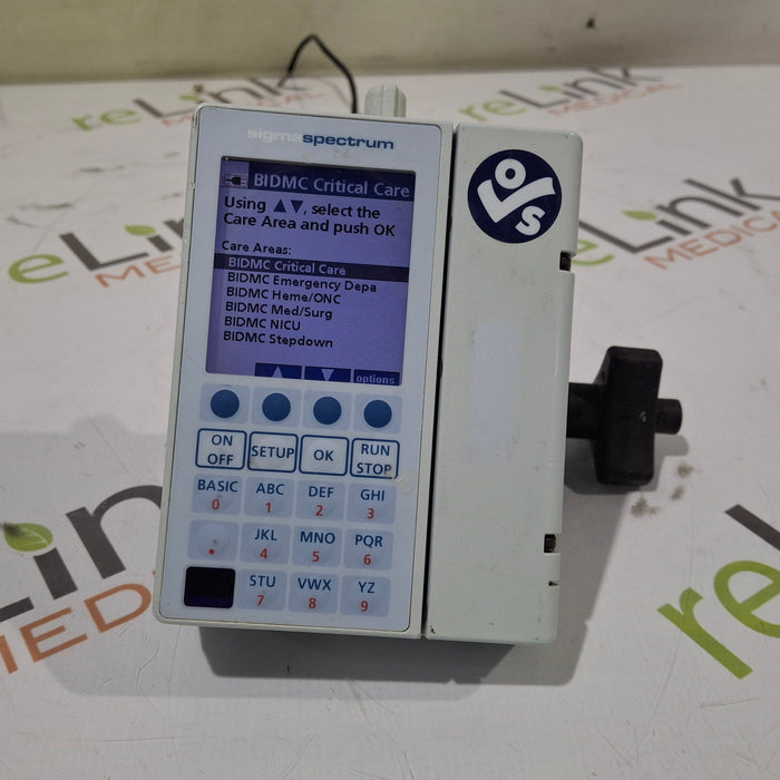 Baxter Sigma Spectrum 6.05.13 with B/G Battery Infusion Pump