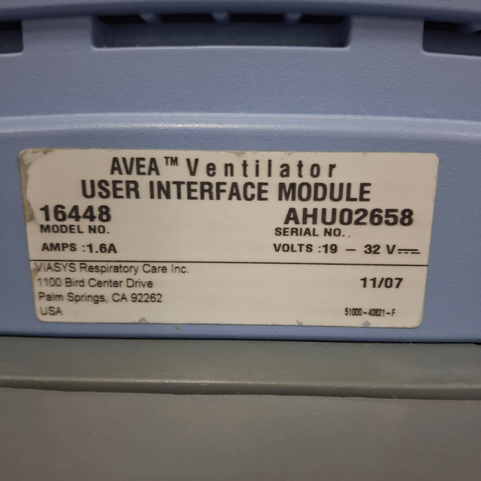 CareFusion CareFusion Avea Ventilator Respiratory reLink Medical