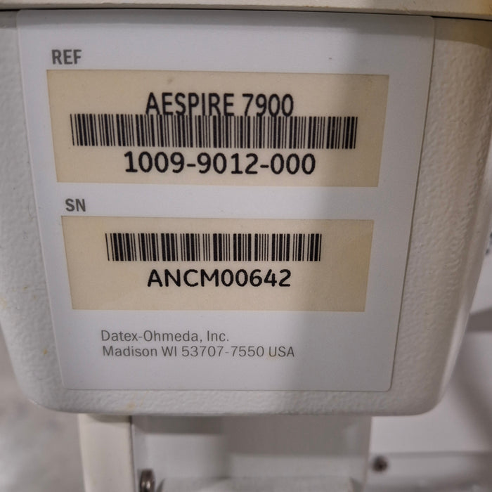 Datex-Ohmeda Aespire 7900 Anesthesia Unit