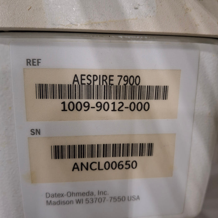 Datex-Ohmeda Aespire 7900 Anesthesia Unit