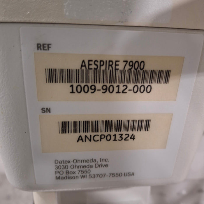 Datex-Ohmeda Aespire 7900 Anesthesia Unit