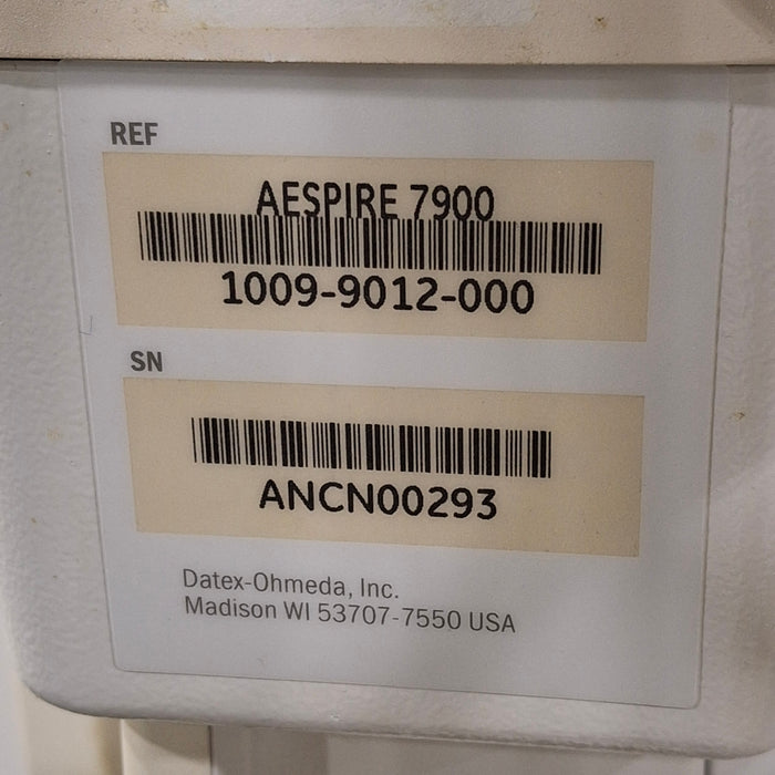 Datex-Ohmeda Aespire 7900 Anesthesia Unit