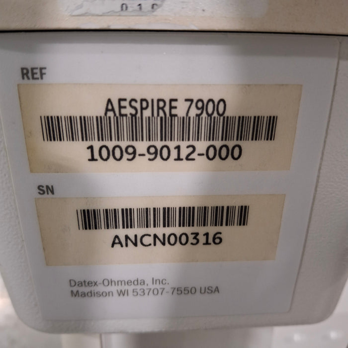 Datex-Ohmeda Aespire 7900 Anesthesia Unit