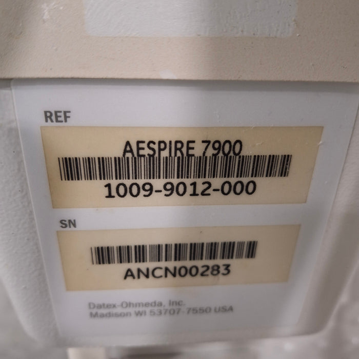 Datex-Ohmeda Aespire 7900 Anesthesia Unit