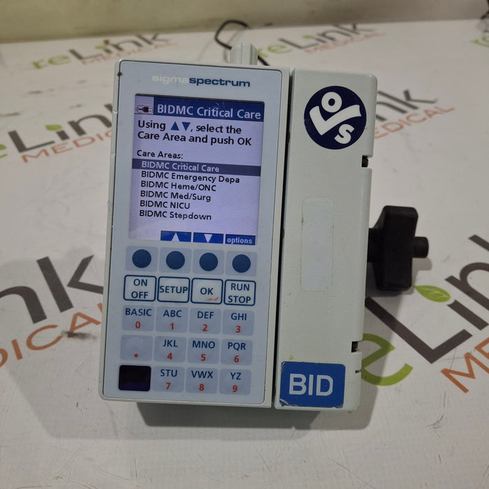 Baxter Sigma Spectrum 6.05.13 with B/G Battery Infusion Pump