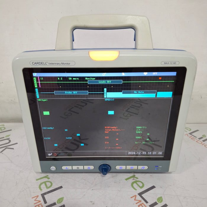 Midmark Cardell MAX-12 HD Veterinary Monitor