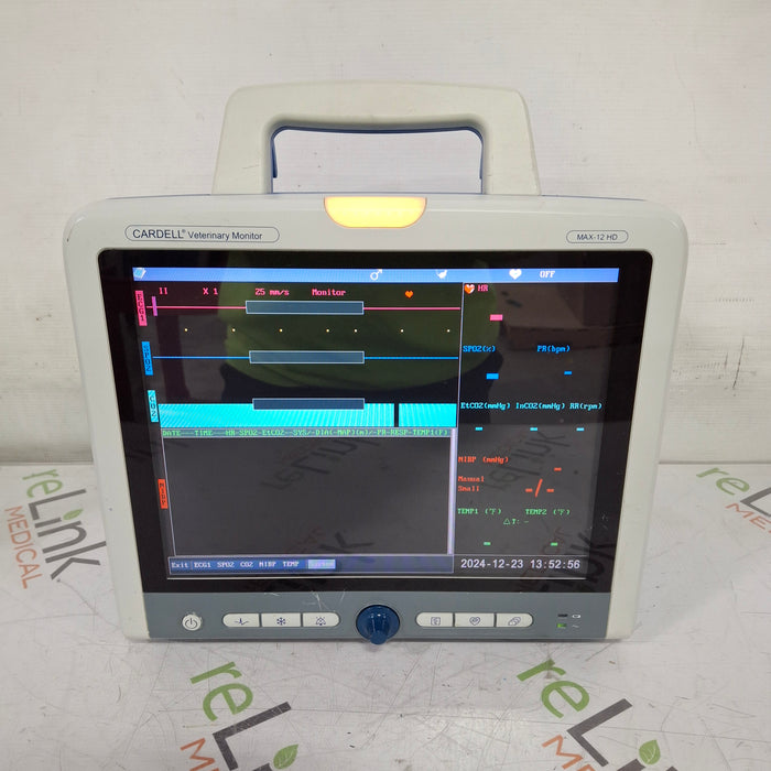 Midmark Cardell MAX-12 HD Veterinary Monitor