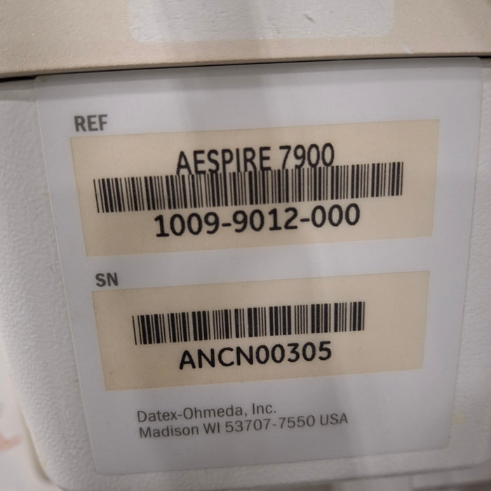 Datex-Ohmeda Aespire 7900 Anesthesia Unit