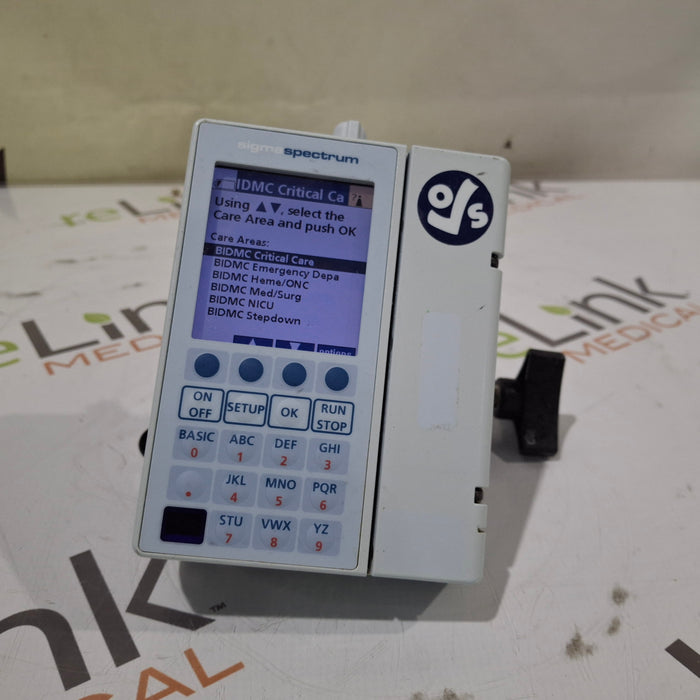 Baxter Sigma Spectrum 6.05.13 with B/G Battery Infusion Pump