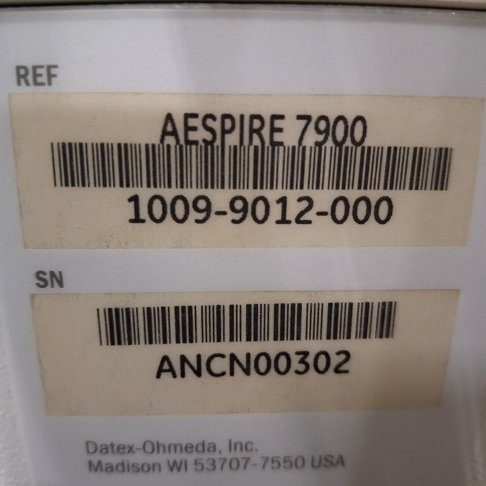 Datex-Ohmeda Aespire 7900 Anesthesia Unit