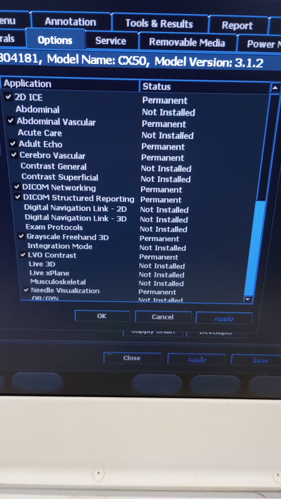 Philips CX50 Ultrasound