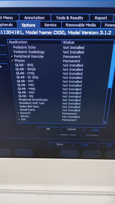 Philips CX50 Ultrasound