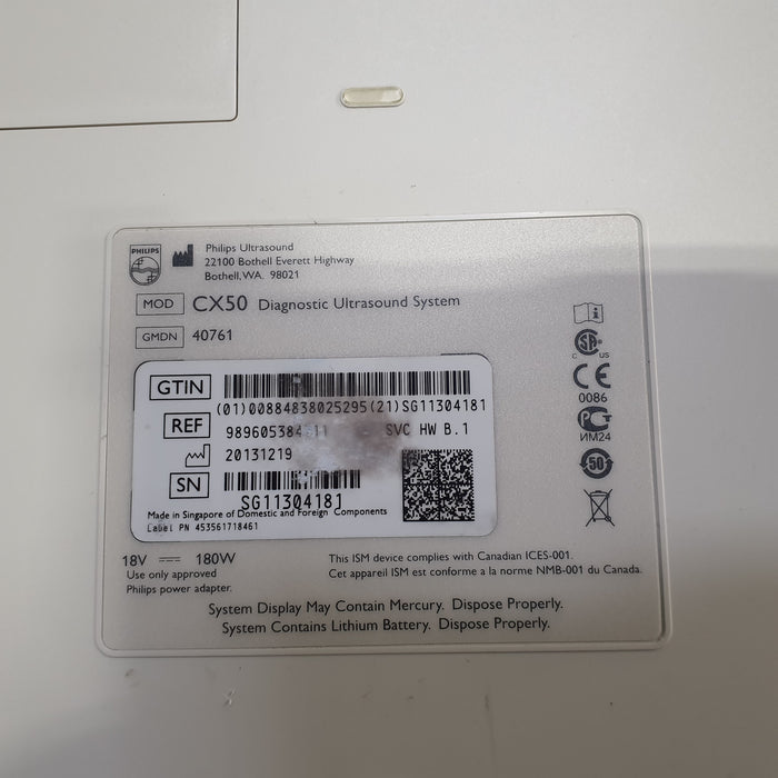 Philips CX50 Ultrasound