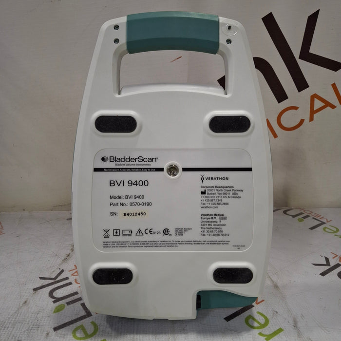 Verathon Medical, Inc BVI 9400 Bladderscan