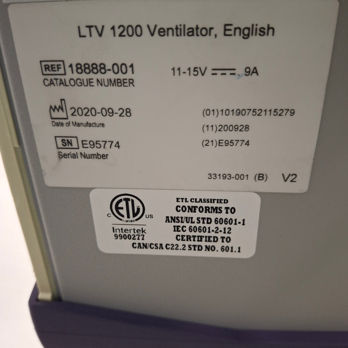 CareFusion LTV 1200 Ventilator