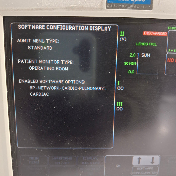 GE Healthcare Dash 3000 - GE/Nellcor SpO2 Patient Monitor